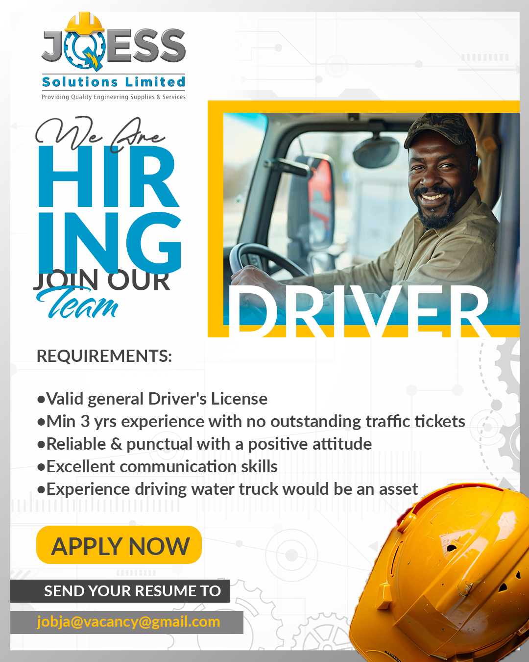 We're Hiring